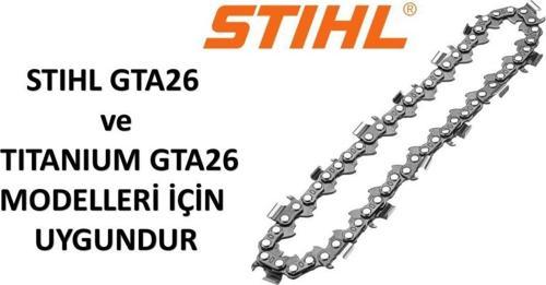 GTA26 ve Titanium GTA26 Uyumlu  1/4 inch  14 Diş Zincir