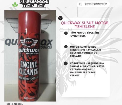 Quickwax Quickwax Susuz Motor Temizleme 500 Ml Aerosol