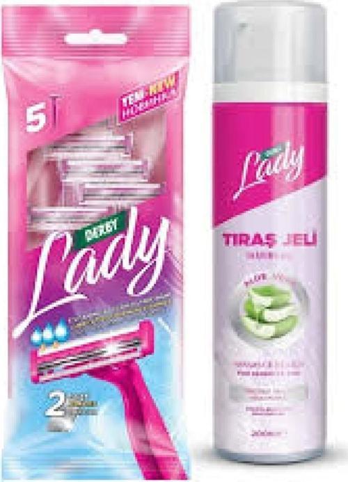 Lady Permatik Poşet 5 Li+ Tıraş Jeli Avantaj Paket