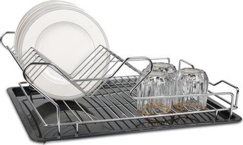 Tek Katlı Tel Bulaşıklık-Krom