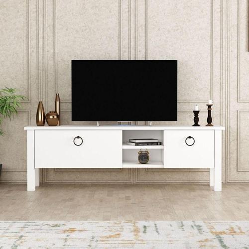 Tv Sehpası Rüya Beyaz 140 Cm