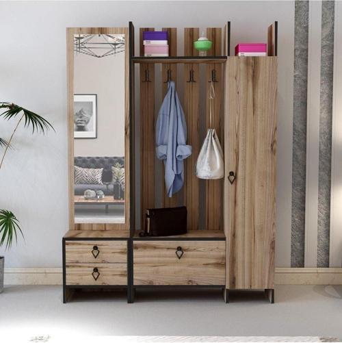 Aynalı Portmanto Loft Atlantikçam