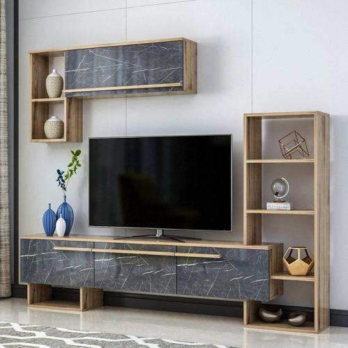 Tv Ünitesi Star Çırağan Mermer Desen 209 Cm