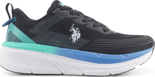 U.S.POLO ASSN CARLOS 5FX SİYAH COMFORT CASUAL ANATOMİK SPOR AYAKKABISI