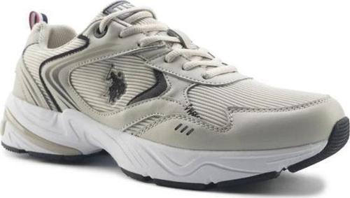 U.S.POLO ASSN ARDEN 5FX BEYAZ KUM COMFORT CASUAL ANATOMİK SPOR AYAKKABI