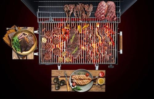 Grillord-75 Kömürlü Barbekü Mangal (Önlük Ve Kılıf Hediyeli)