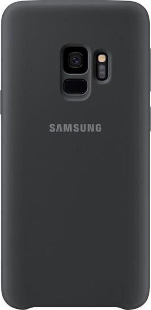 Galaxy S9 ile Uyumlu Silikon Kılıf Siyah EF-PG960TBEGWW