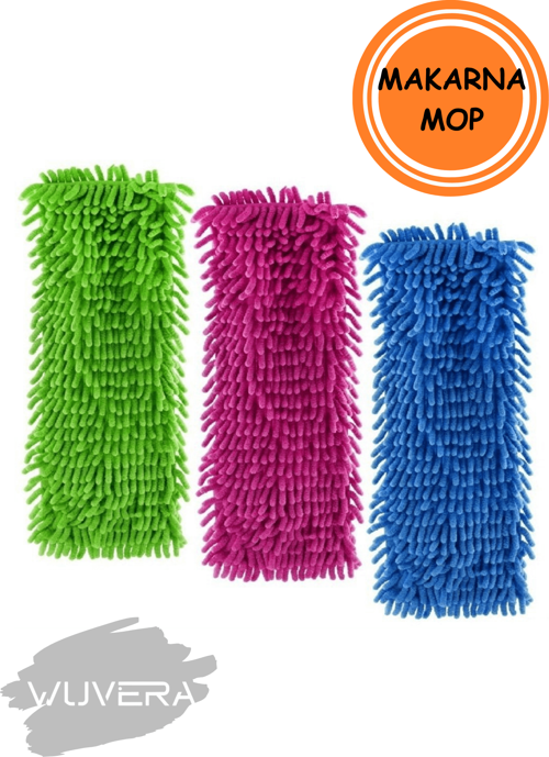 Mikrofiber Makarna Mop Yedek Paspas – Temizlikte Pratik ve Hijyenik Çözüm