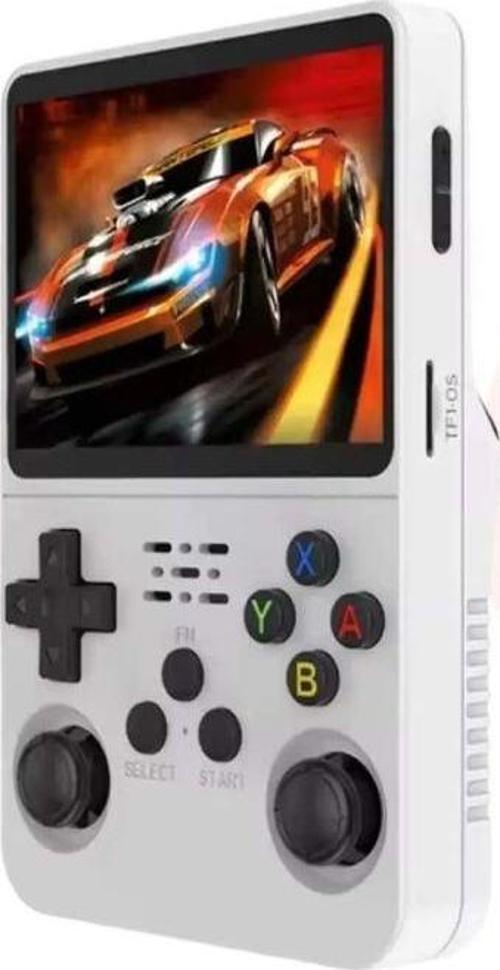 R36S Retro El Oyun Konsolu 3,5 inç IPS Ekran 15 000 Oyun 64 Gb 8 Renk