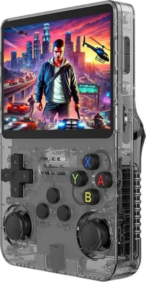 R36S Retro El Oyun Konsolu 3,5 inç IPS Ekran 15 000 Oyun 64 Gb 8 Renk