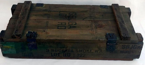 Koleksiyonluk Hediyelik Dekoratif Mühimmat Sandığı Yeşil Cilalı