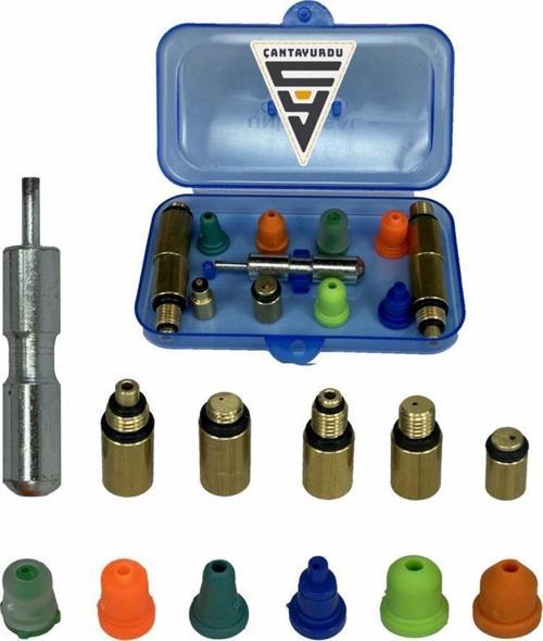 Dupont İbelo Carrier Dunhil Ronson Univeral Gaz Aparatı 12'li Set