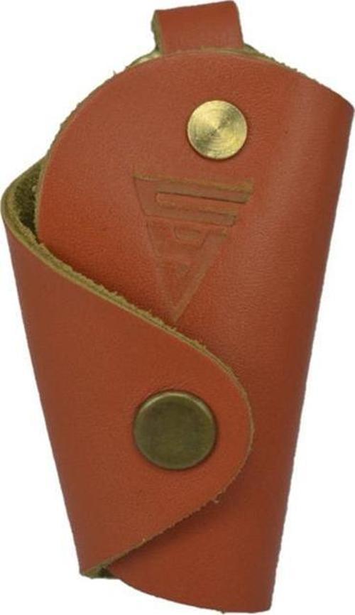 Hakiki Deri Avuç İçi Anahtarlık Taba