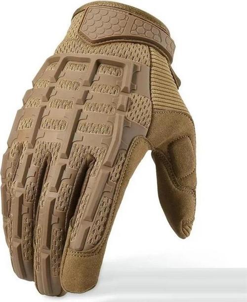 Kauçuk Masfal L Beden CAY232 Taktikal Eldiven Wolf Brown