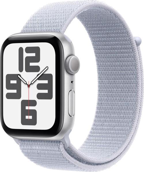 Watch Se Gps 44MM Silver Aluminium Case With Blue Cloud Sport Loop