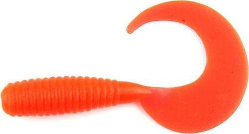 Curly Fluo Red Silikon 10 Lu Paket