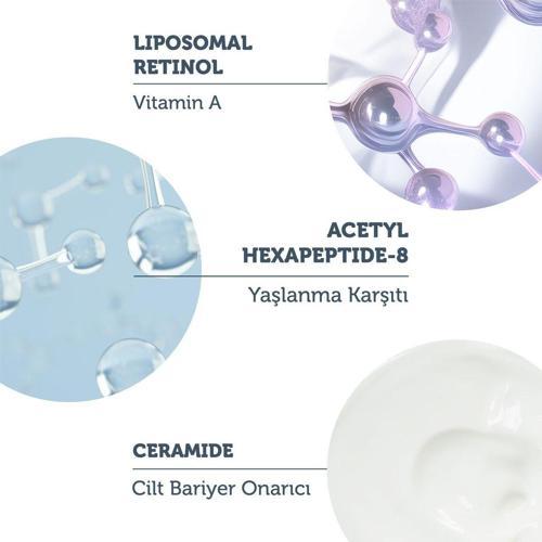 Yaşlanma ve Kırışıklık Karşıtı Retinol Gece Serumu 30 ml