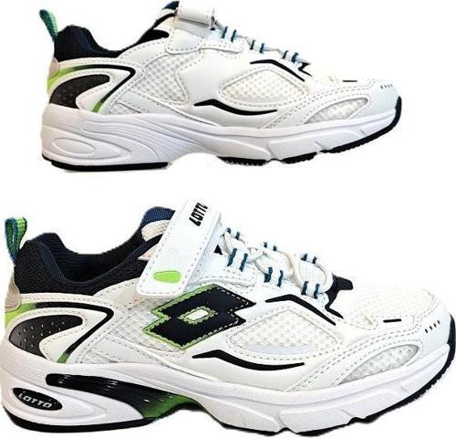 Norwel Beyaz Cırtlı Ortapedik Kaymaz Çocuk Spor Ayakkabı