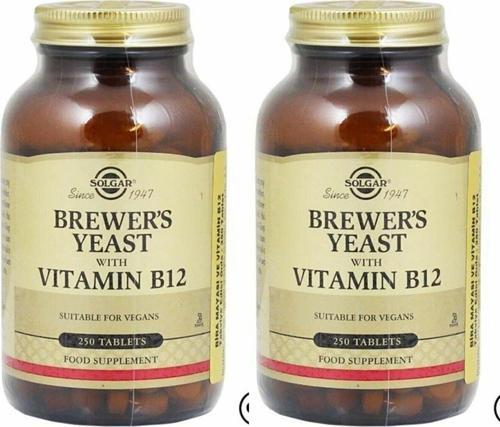 Brewer's Yeast With Vitamin B12 250 Tablet 2 Adet