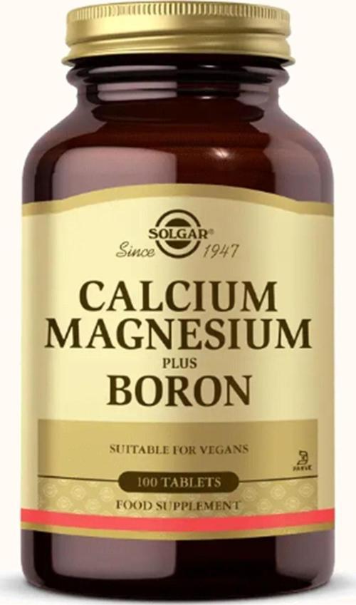 Calcıum Magnesıum Plus Boron 100 Tabs
