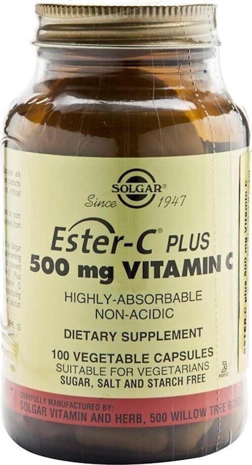 Ester-c Plus 500 Mg 100 Kapsül