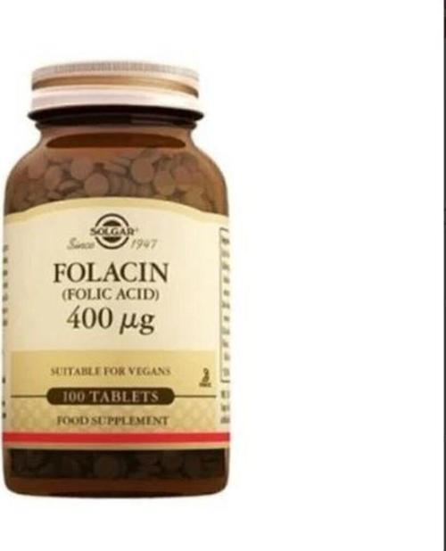 Folacin (Folic Acid) 400mcg 100 Tablet