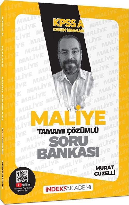 İndeks Akademi 2025 KPSS A Grubu Maliye Soru Bankası - Murat Güzelli İndeks Akademi Yayıncılık