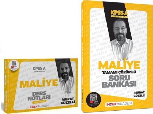 İndeks Akademi 2025 KPSS A Grubu Maliye Video Ders Notları + Soru Bankası 2 li Set - Murat Güzelli İndeks Akademi Yayınc