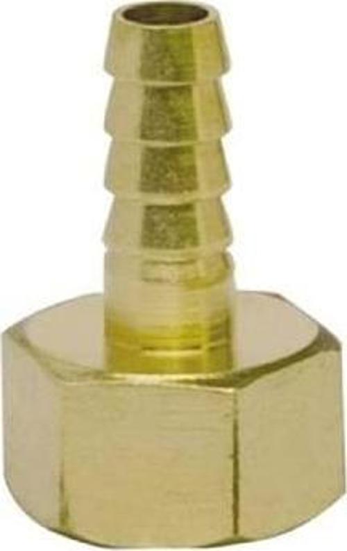 ST901 Hortum Rekoru Dişi 1/4x8 Pirinç
