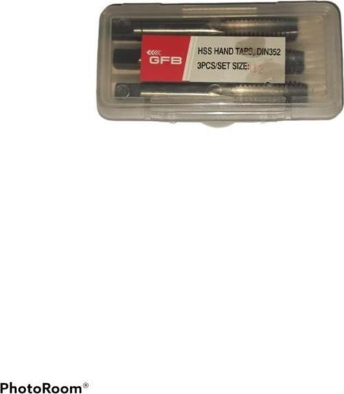 Hss 3 Parça M12 Takım Kılavuz M12x1.75 mm