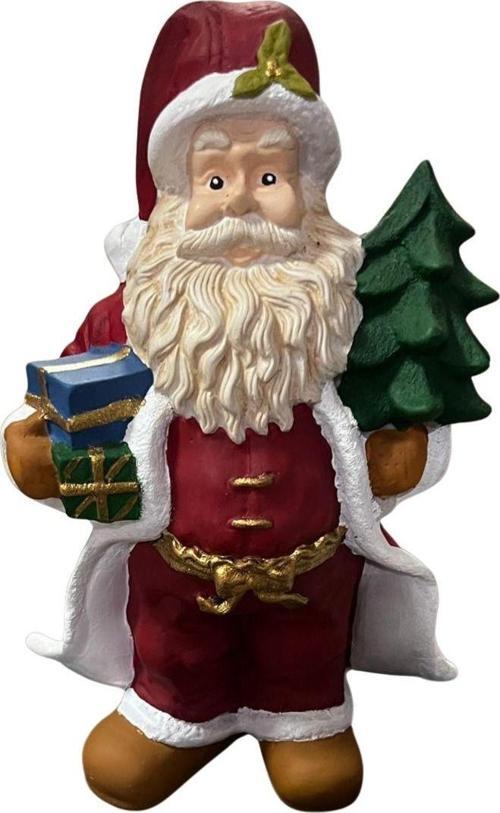Hediyeli Çam Ağaçlı Noel Baba Biblo Hs497-3
