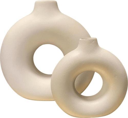 İkili Iskandinav Tarzı Seramik Vazo Set Vz173-16