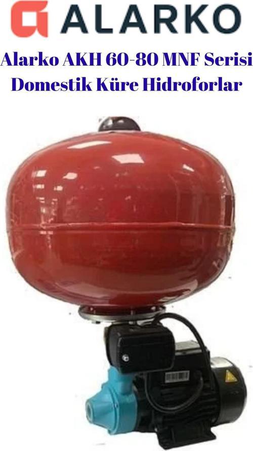 ***TAKIM***Alarko Qbm-60 - 0.5 Hp 220V 24LT Paket Hidrofor  Sistemleri Alarko