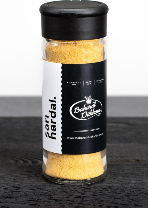 Sarı Hardal Toz 45Gr (Cam)