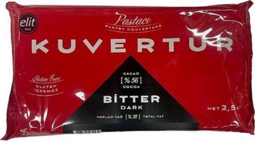 Bitter Kuvertür 2,5 Kg %56 Kakao Pastacı Seri