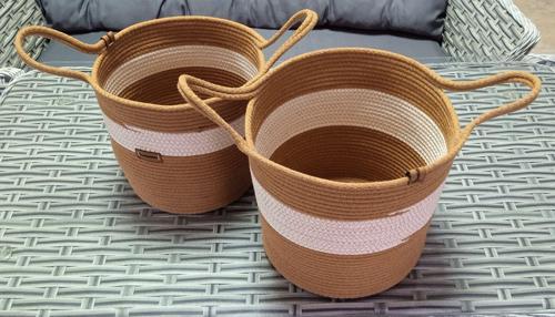 EV BANYO HASIR 2 ADET 18*25CM OYUNCAK PATATES SOĞAN SEPETİ