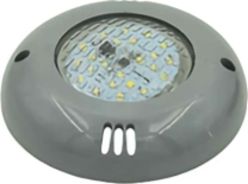 Cometepool Antrasit Çerçeve Mini 13cm Mavi Işık SMD Led Havuz Sıva Üstü Aydınlatma Lambası 6W-ToptancıyızBiz