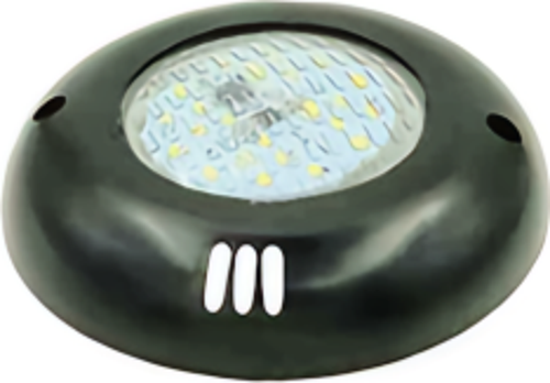 Cometepool Siyah Çerçeve Mini 13cm Mavi Işık SMD Led Havuz Sıva Üstü Aydınlatma Lambası 6W-ToptancıyızBiz