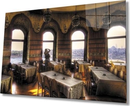 Istanbul Galata Kulesi Cam Tablo