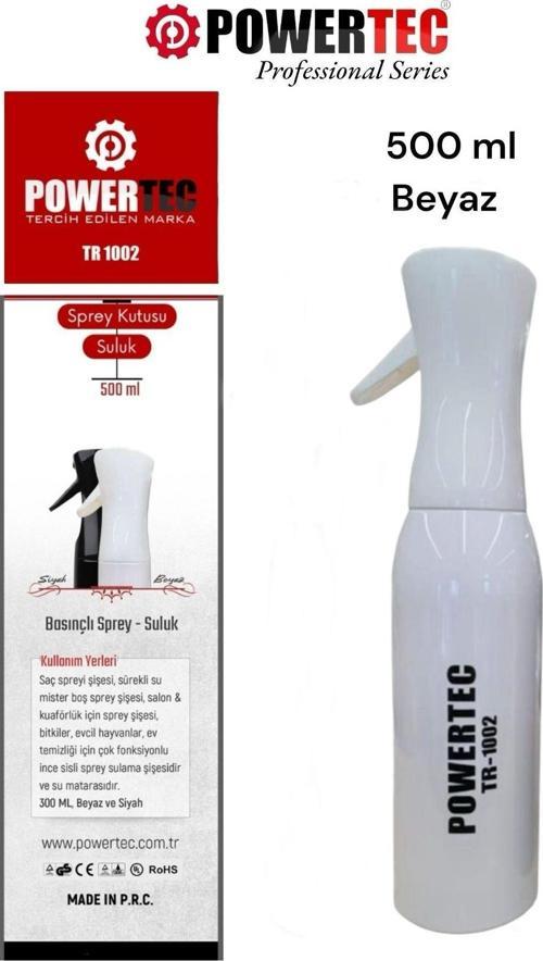 TR-1002 Suluk - Basınçlı Çok Fonksiyonlu Salon&Kuaför Suluğu Sprey 500 ML ( Beyaz )