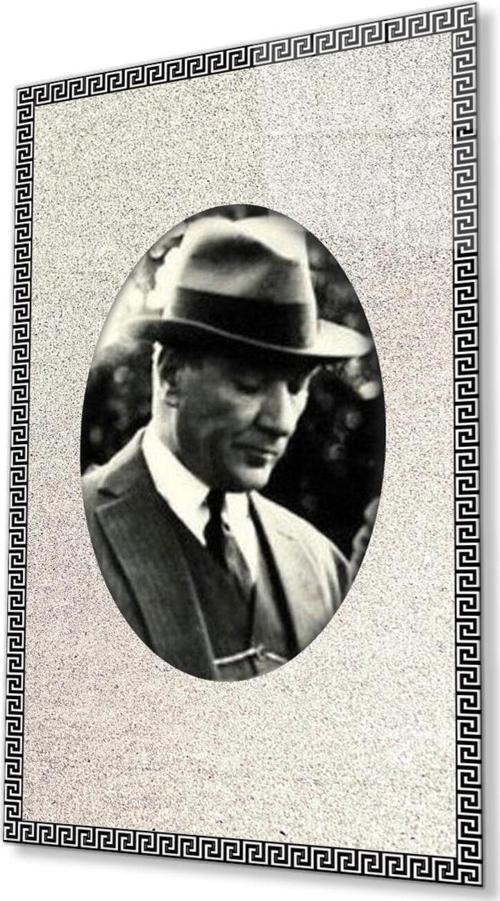 Çerçeveli Atatürk Cam Tablo 4Mm Dayanıklı Temperli Cam, Framed Atatürk Glass Wall Art