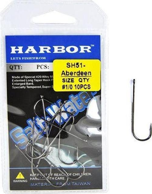 Sh51 Aberdeen No:1/0 10pcs İğne