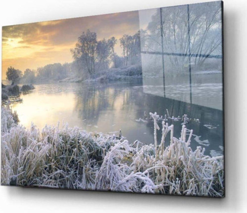 Doğa Manzara Cam Tablo 4Mm Dayanıklı Temperli Cam