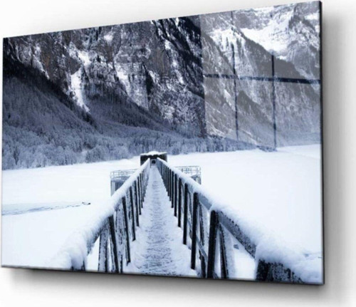 Doğa Manzara Cam Tablo 4Mm Dayanıklı Temperli Cam