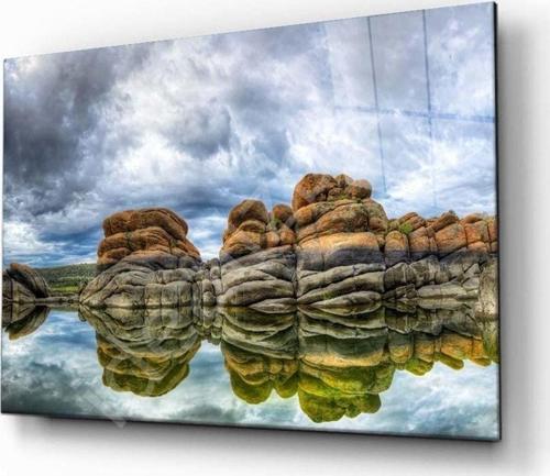 Doğa Manzara Cam Tablo 4Mm Dayanıklı Temperli Cam