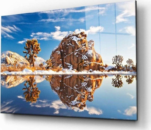 Doğa Manzara Cam Tablo 4Mm Dayanıklı Temperli Cam
