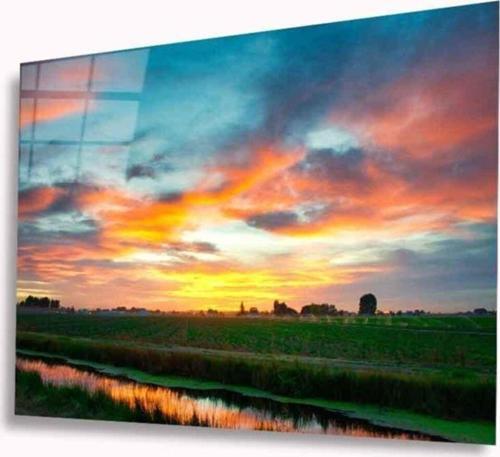 Manzara Cam Tablo 4Mm Dayanıklı Temperli Cam