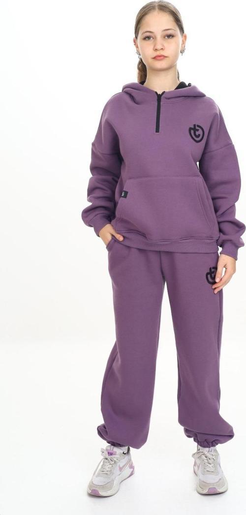 Toontoy Kız Çocuk Kapüşonlu Eşofman Takım