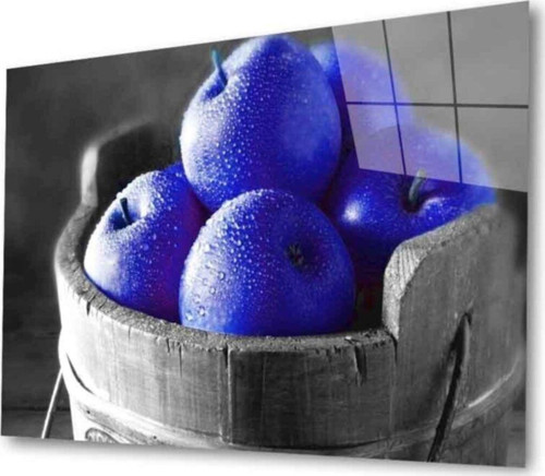 Meyveler Cam Tablo 4Mm Dayanıklı Temperli Cam