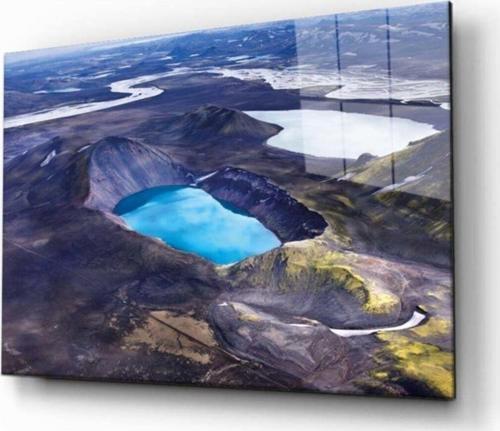 Doğa Manzara Cam Tablo 4Mm Dayanıklı Temperli Cam